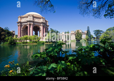 Palais des Beaux Arts, Presidio Park, San Francisco, Californie, USA, Amérique Latine Banque D'Images