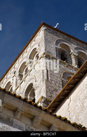 Saint Jouin de Marnes église abbatiale, Poitou Août 2009 Banque D'Images