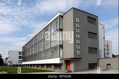 Bauhaus, Dessau, Saxe-Anhalt, Allemagne, Europe Banque D'Images