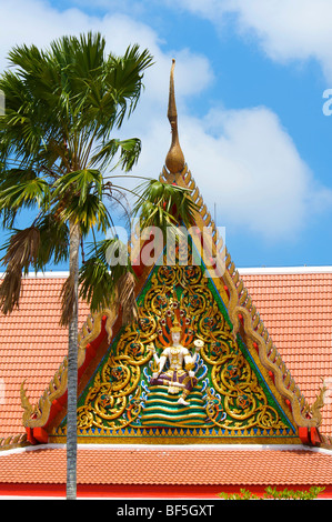 Temple Wat Phra Tong à Thalang, Phuket, Thailande, Asie Banque D'Images