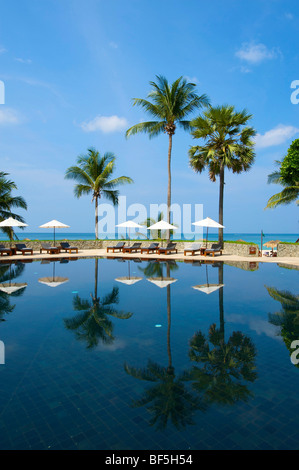 L'hôtel Chedi Pansea Beach, sur l'île de Phuket, Thaïlande, Asie Banque D'Images