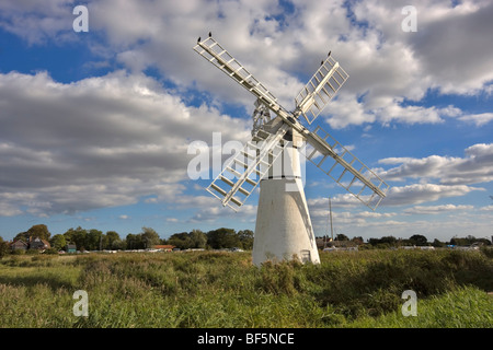 Dyke Thurne Bazin, Norfolk Broads Banque D'Images