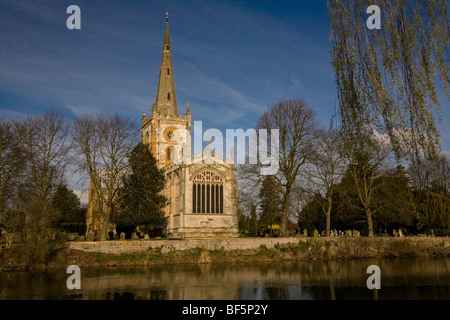 L'église Holy Trinity, Stratford-upon-Avon Banque D'Images