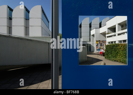 Berlin. L'Allemagne. Musée Bauhaus-archiv & Design conçu par Walter Gropius 1976-79. Banque D'Images