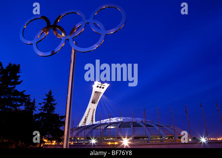 Stade olympique, Montréal, Canada Banque D'Images