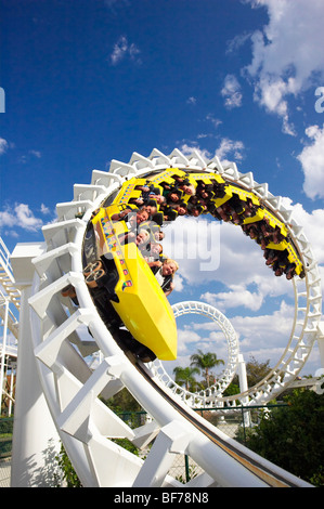 Rollercoaster, Gold Coast, Queensland, Australie Banque D'Images