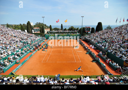 Monte Carlo : Finale du 'ATP Masters Series' tennis tournament (2008/04/27) Banque D'Images