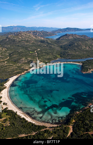 Corse (2A) : La Baie de Rondinara Banque D'Images