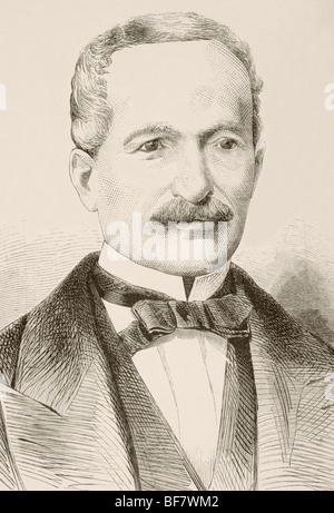 Jose Balta y Montero, 1814 à 1872. Président du Pérou de 1868 à 1872. Banque D'Images