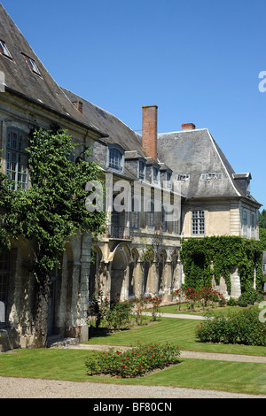 Argoules (80) : Abbaye de Valloires Banque D'Images