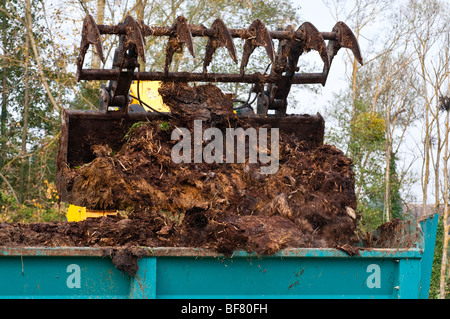 JCB 531-70 Agri fourche télescopique agricole grab - France. Banque D'Images