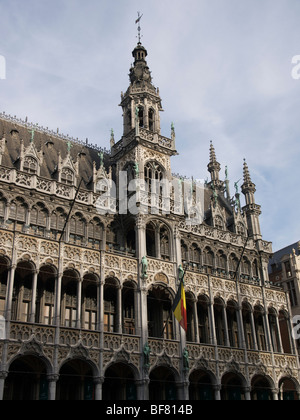 Le Musée de la ville musée sur la Grand Place grand place à Bruxelles, Belgique. Banque D'Images