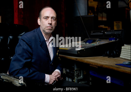 Le Portrait de Mick Jones, guitariste et musicien Clash Banque D'Images