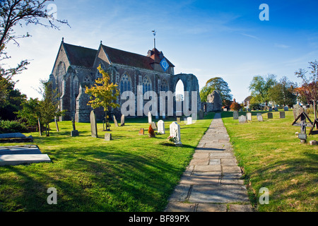 L'église Saint Thomas, Rye, East Sussex, England, UK 2009 Banque D'Images