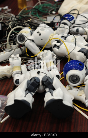 La RoboCup 2009, Graz, championnat du monde de robot, robotique, humanoïde, Nao-robot Banque D'Images