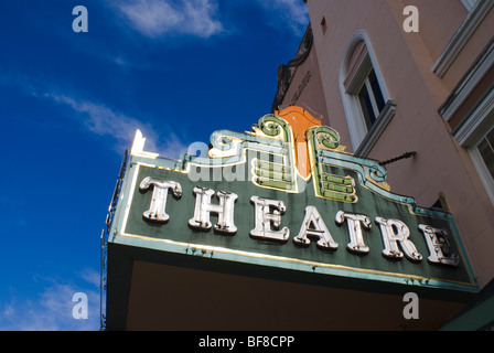 L'Sebastiani Theatre à Sonoma, en Californie, aux États-Unis. Banque D'Images