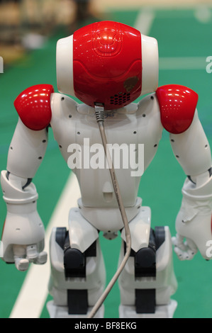 La RoboCup 2009, Graz, championnat du monde de robot, robotique, humanoïde, Nao-robot Banque D'Images