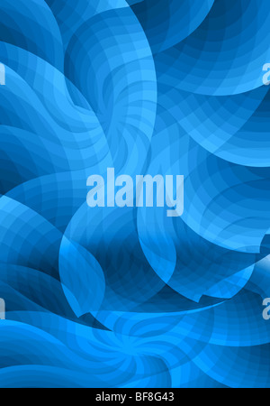 Résumé fond avec tourbillons et de motifs géométriques Banque D'Images