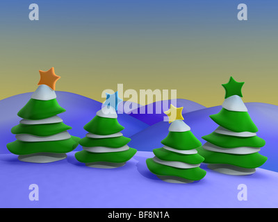 Décors de Noël . Banque D'Images