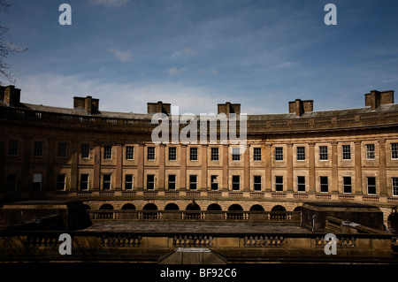 Le croissant à Buxton UK Banque D'Images