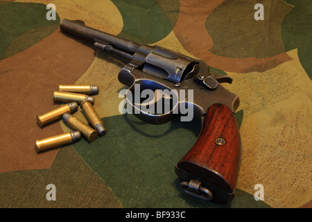 Smith & Wesson revolver .38 'victoire' Banque D'Images