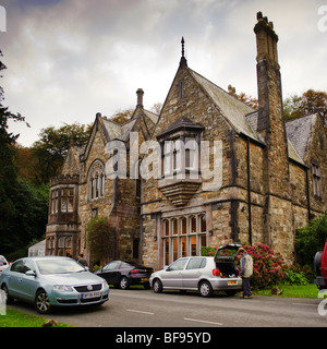 Oriel Plas Glyn y Weddw art gallery, l'après-midi d'octobre, le Parc National de Snowdonia, Llanbedrog, péninsule de Lleyn, Gwynedd, Pays de Galles, Royaume-Uni Banque D'Images