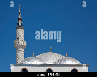 Détail du toit sur la Mosquée de Kalkan, Turquie. Banque D'Images