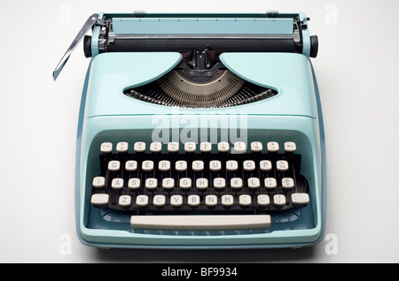 Close up de touches de machine à écrire. Banque D'Images