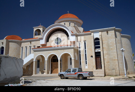 Église Agios Georgios xylofagou entre dhekelia et ayia napa république de Chypre Banque D'Images