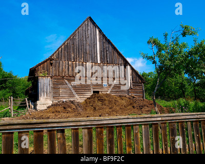 Athya, vieux, village hongrois roumain traditionnel Banque D'Images