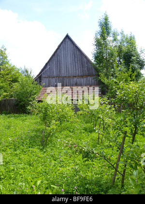 Athya, vieux, village hongrois roumain traditionnel Banque D'Images