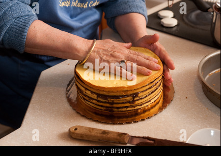 L'île Smith Cake par Mary Ada , Marshall Tylerton Maryland Banque D'Images