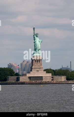 New York statue de la Liberté Banque D'Images