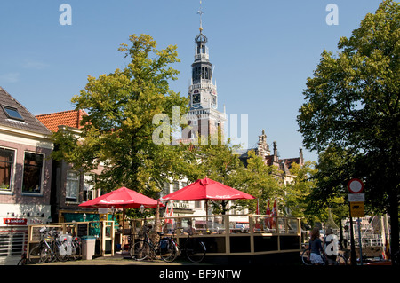 Alkmaar Pays-bas Hollande fromage hollandais town city Banque D'Images