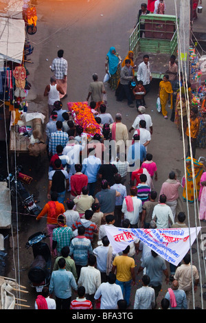 Funérailles indiennes à Pushkar Inde Banque D'Images