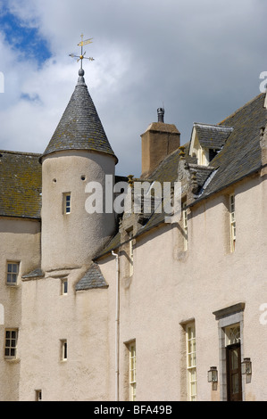 Château de tambour, Aberdeenshire, Scotland, UK Banque D'Images