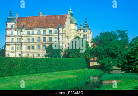 Château Guestrow, Mecklembourg Suisse, Bavière, Allemagne Banque D'Images