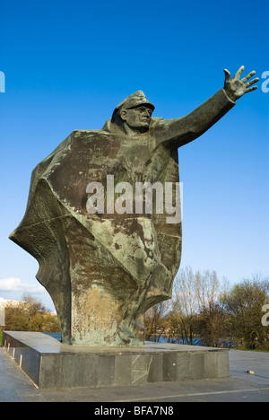 Monument du 1er polonais Tadeusz Kościuszko Division d'infanterie, Varsovie, Pologne Banque D'Images