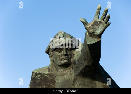 Monument du 1er polonais Tadeusz Kościuszko Division d'infanterie, Varsovie, Pologne Banque D'Images