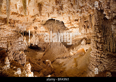 Les concrétions Grottes de Sonora, Texas USA Banque D'Images