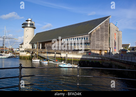 National Maritime Museum Cornwall Falmouth Banque D'Images