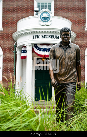 De l'extérieur du musée jfk, hyannis, Cape Cod, Massachusetts, USA Banque D'Images