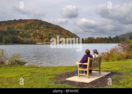 Red House Lake, Allegany State Park, New York Banque D'Images