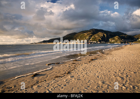 Vue sur le point de 'Barmouth' Fairbourne Banque D'Images