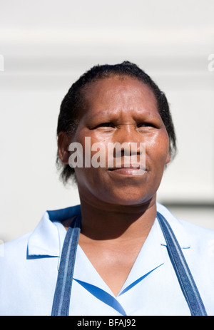 Portrait de femme noire - char Banque D'Images