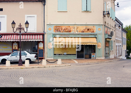 Boulangerie - Neuvic, dans le sud de la France, Europe Banque D'Images