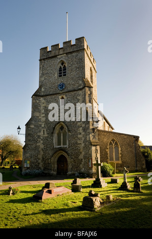 Buckinghamshire village rural église paroissiale Buckinghamshire UK Banque D'Images