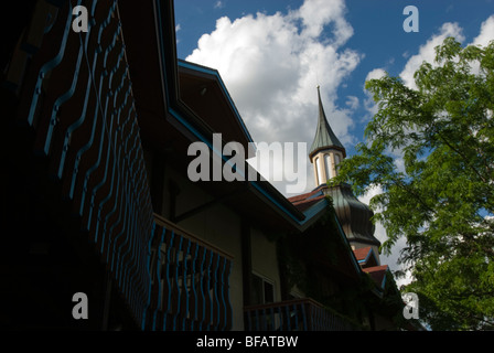 Bavarian Inn Lodge, Midland, Michigan, États-Unis d'Amérique Banque D'Images