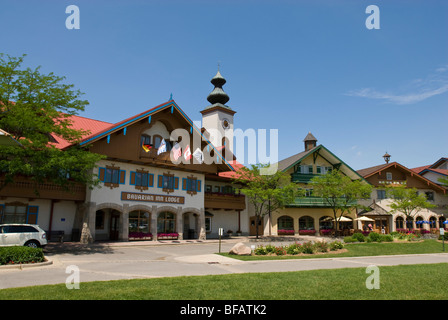 Bavarian Inn Lodge, Midland, Michigan, États-Unis d'Amérique Banque D'Images