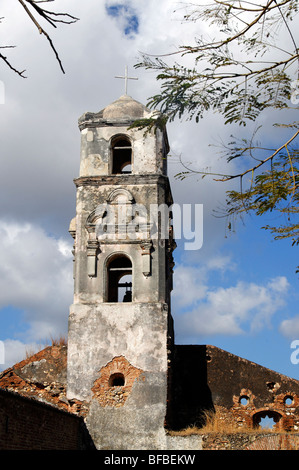 L'église désaffectée, Trinidad, Cuba Banque D'Images